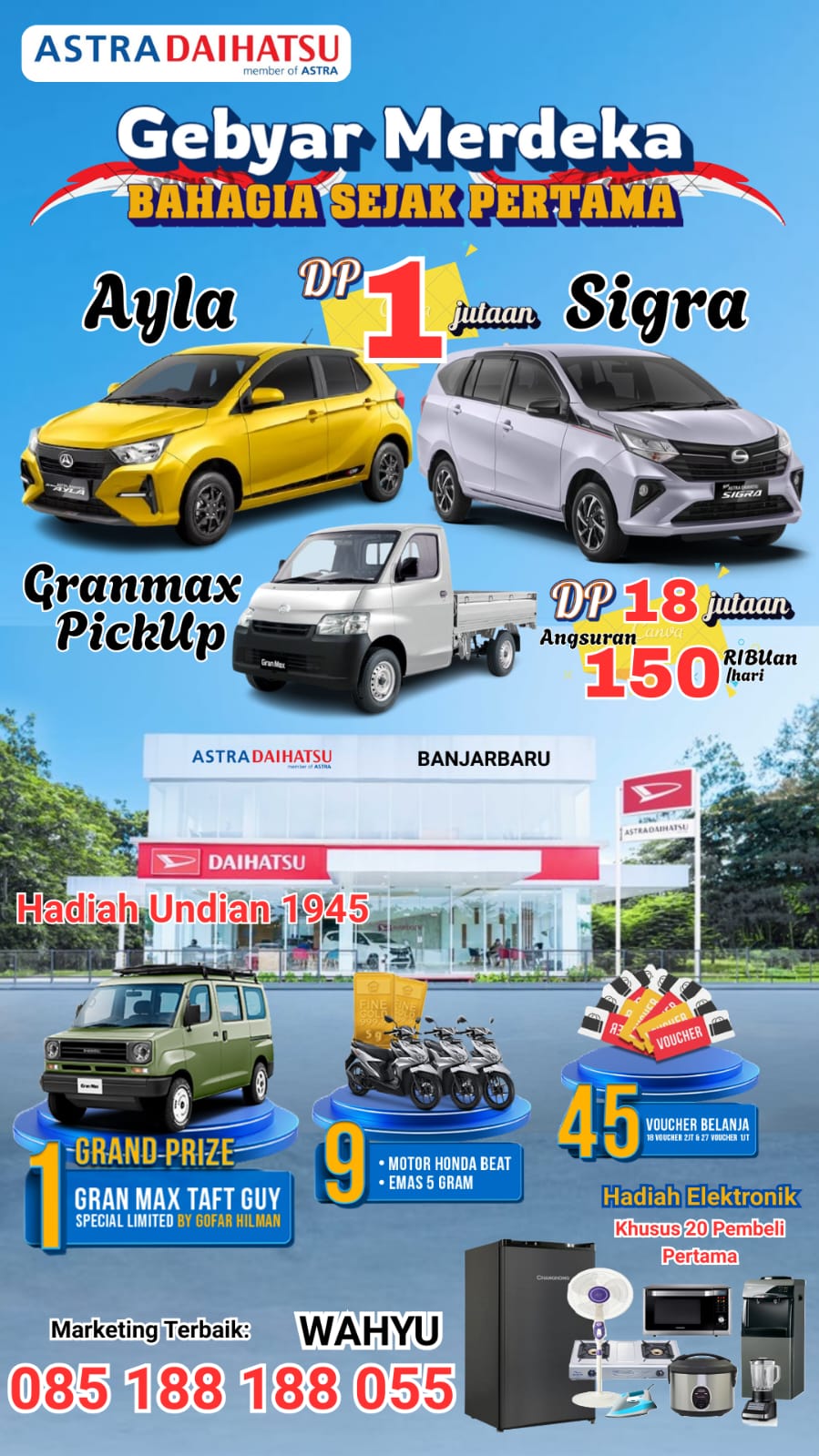 wahyu astra daihatsu banjarbaru banjarmasin promo hadiah langsung